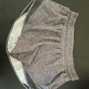 Grey Lululemon shorts